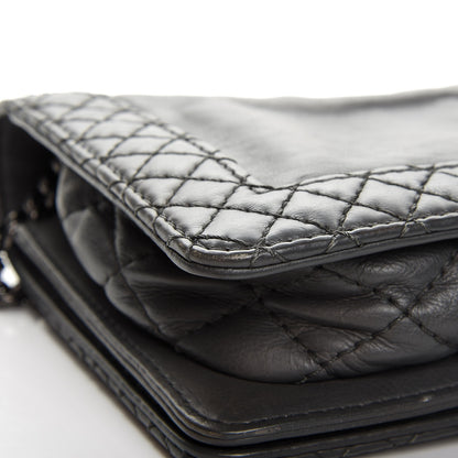 Chanel Calfskin Small Boy Reverso Flap Grey 11 of 11