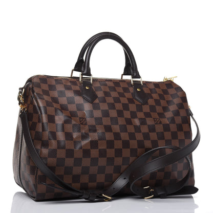 Louis Vuitton Damier Ebene Speedy Bandouliere 35 4 of 18