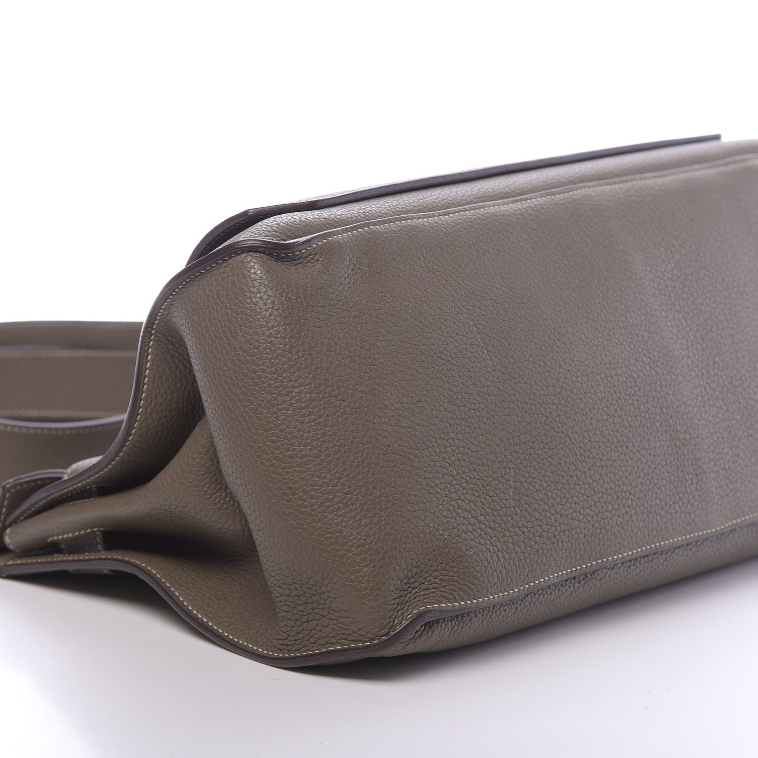 Hermes Taurillon Clemence Jypsiere 37 Etoupe 12 of 13