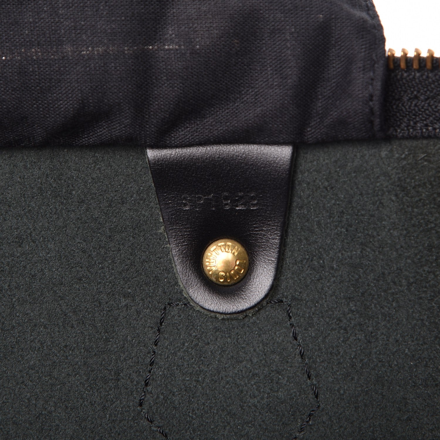 Louis Vuitton Epi Speedy 35 Black 7 of 13