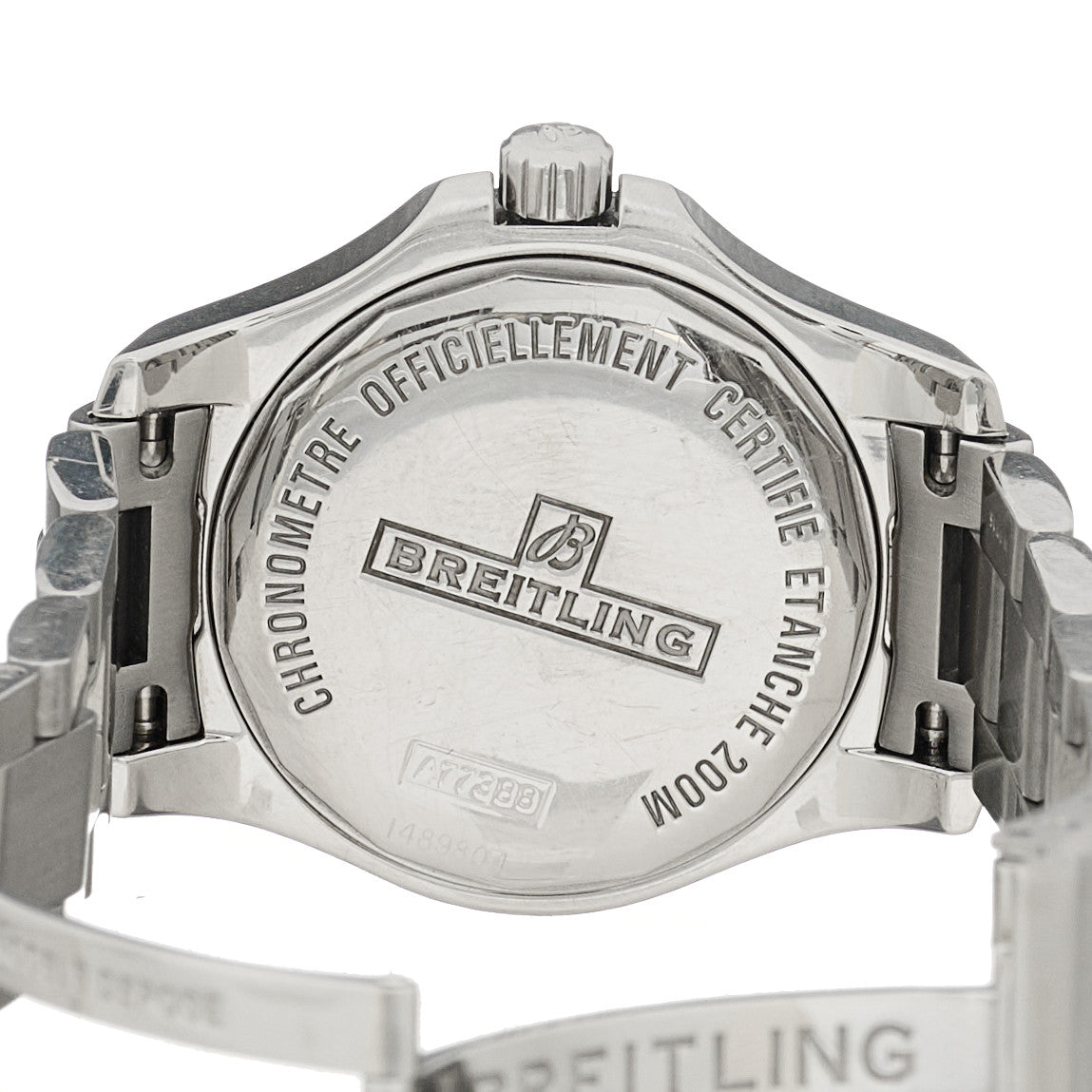 Stainless Steel Diamond Bezel 33mm Colt Lady Quartz Watch White A7738853