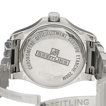 Breitling Stainless Steel Diamond Bezel 33mm Colt Lady Quartz Watch White A7738853 4 of 5