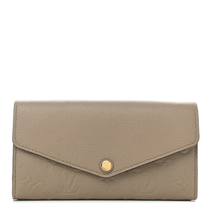 Louis Vuitton Empreinte Sarah Wallet NM Tourterelle 1 of 6