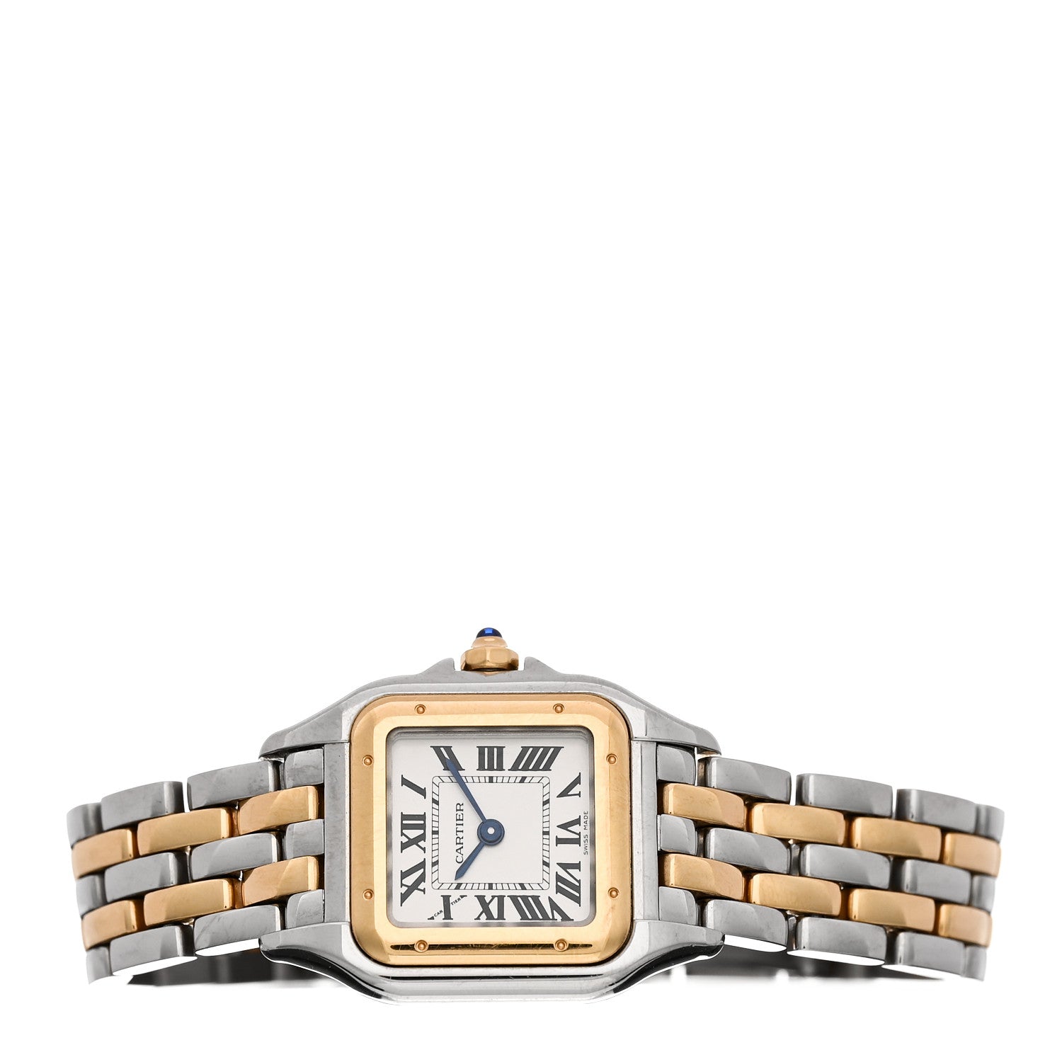 Cartier Stainless Steel 18K Yellow Gold 22mm Panthere Quartz Watch 2 of 5