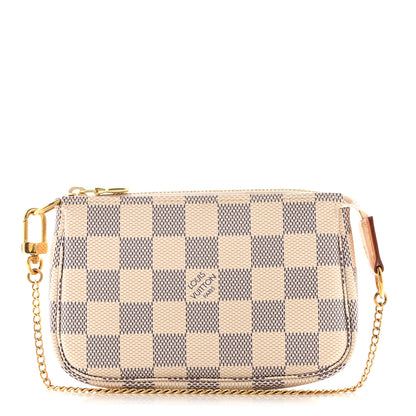 Louis Vuitton Damier Azur Mini Pochette Accessories 1 of 9