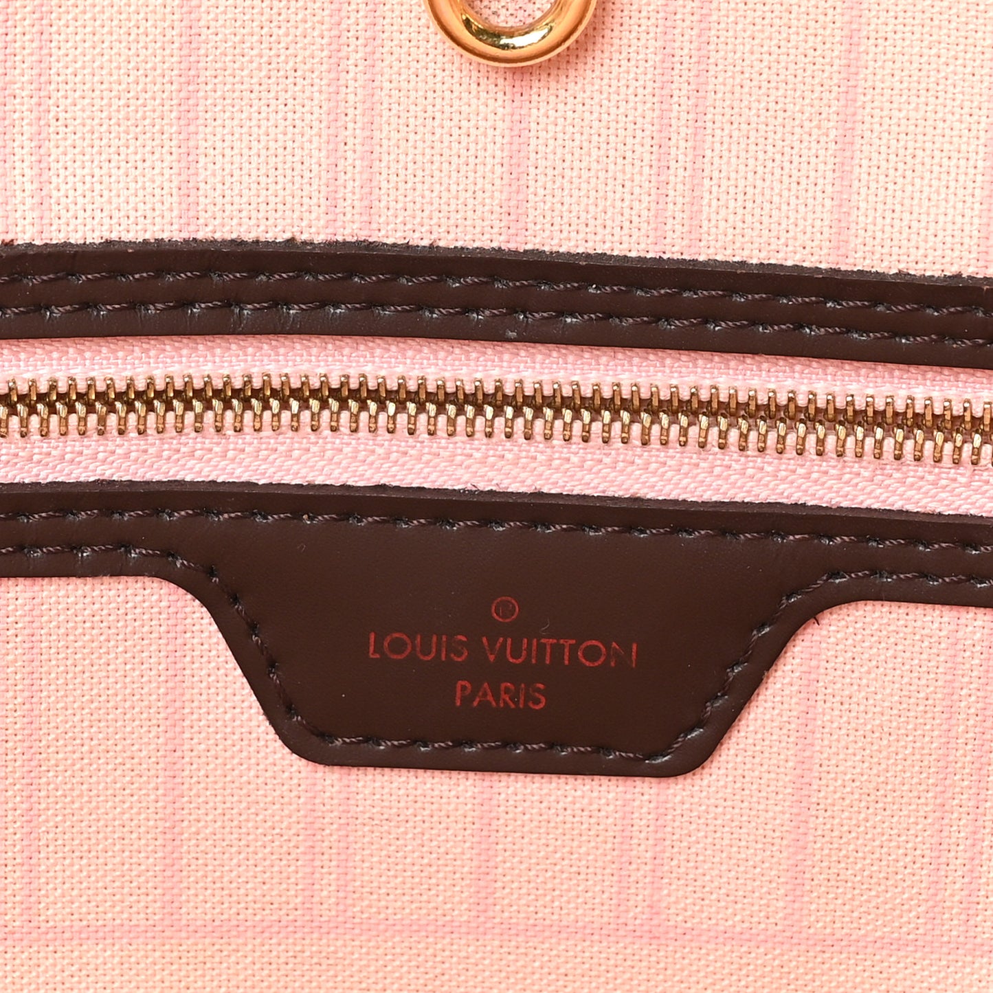 Damier Ebene Neo Neverfull MM Rose Ballerine