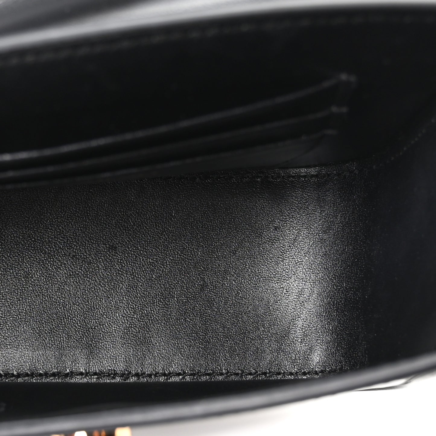 Patent Mini La Medusa Bag Black