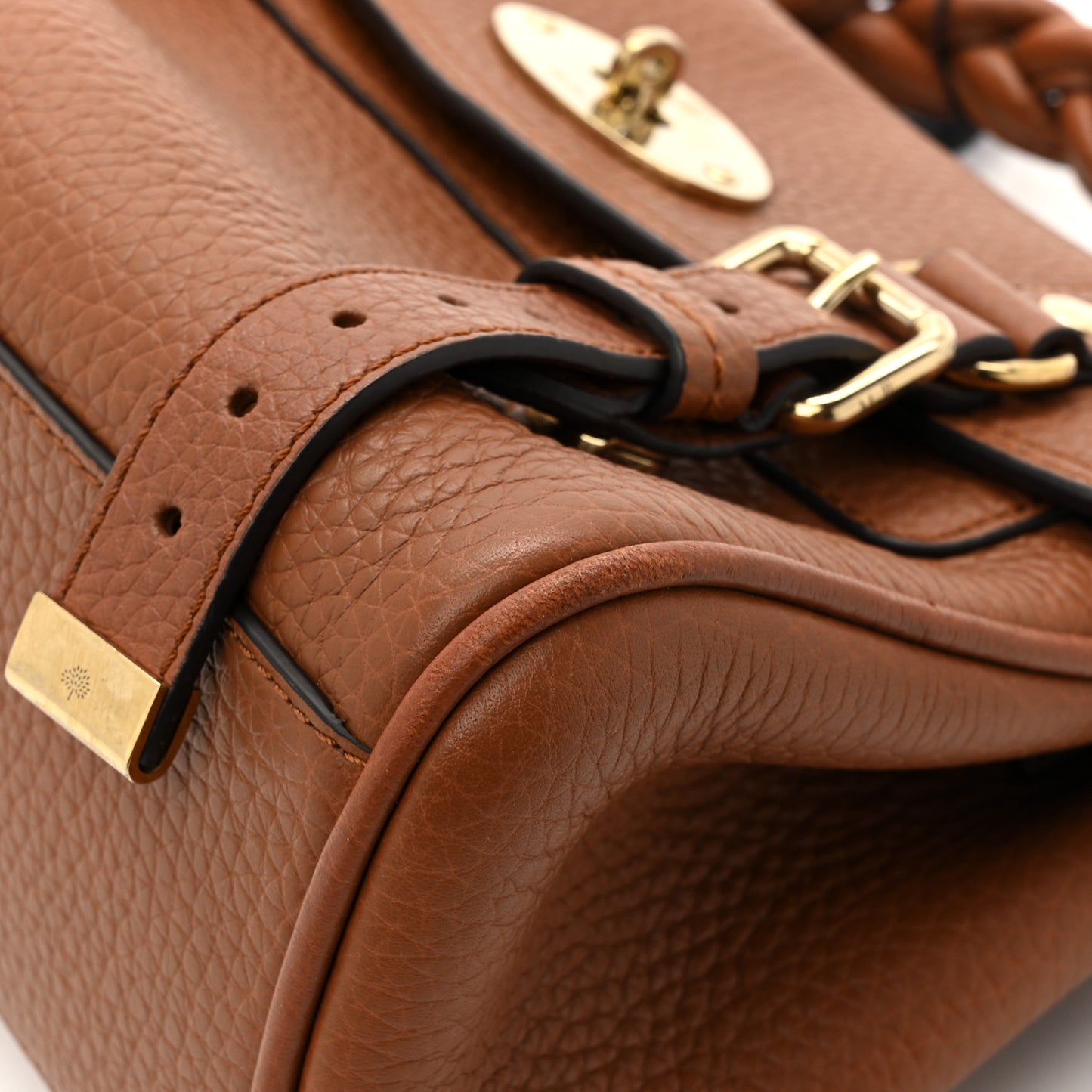 Heavy Grain Mini Alexa Chestnut