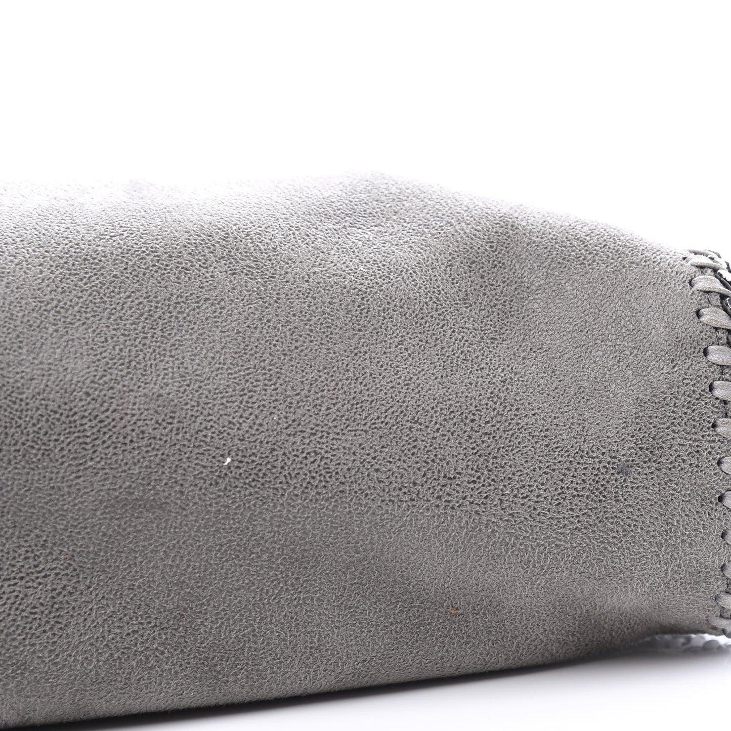 Shaggy Deer Small Falabella Tote Light Grey