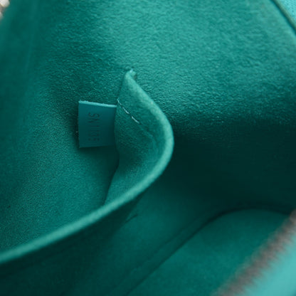 Louis Vuitton Epi Alma BB Turquoise 7 of 9