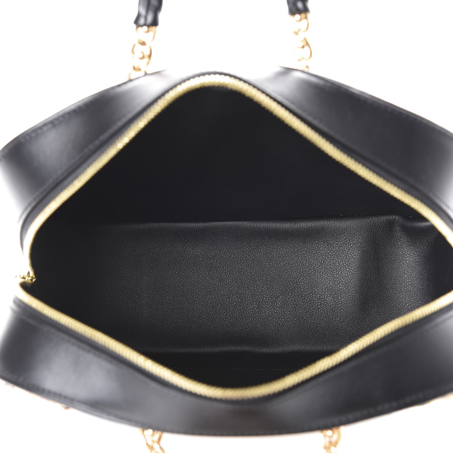 Louis Vuitton Tweed Calfskin Bowling Vanity Black Multicolor 5 of 11