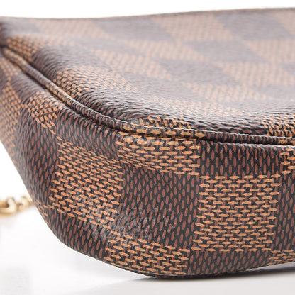 Louis Vuitton Damier Ebene Mini Pochette Accessories 5 of 10