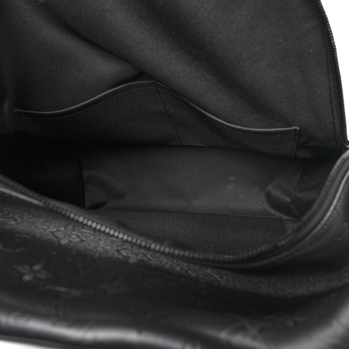 Calfskin Monogram Shadow Racer Backpack Black