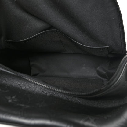 Louis Vuitton Calfskin Monogram Shadow Racer Backpack Black 5 of 9