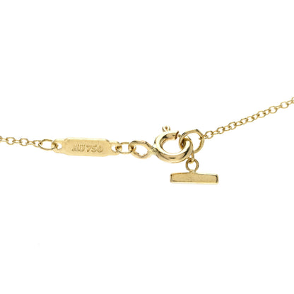 Tiffany 18K Yellow Gold Small T Smile Pendant Necklace 4 of 7