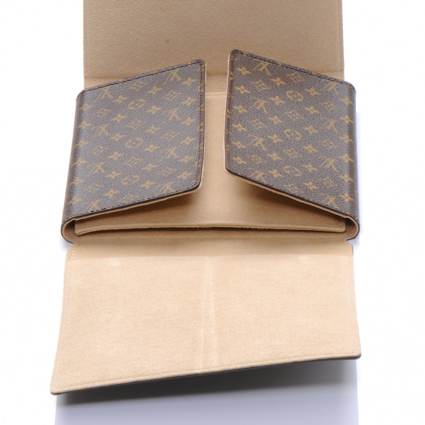 Monogram Folding Jewelry Case
