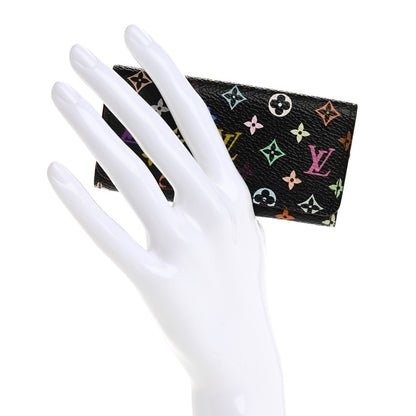 Louis Vuitton Monogram Multicolor Multicles 4 Key Holder Black Grenade 2 of 14
