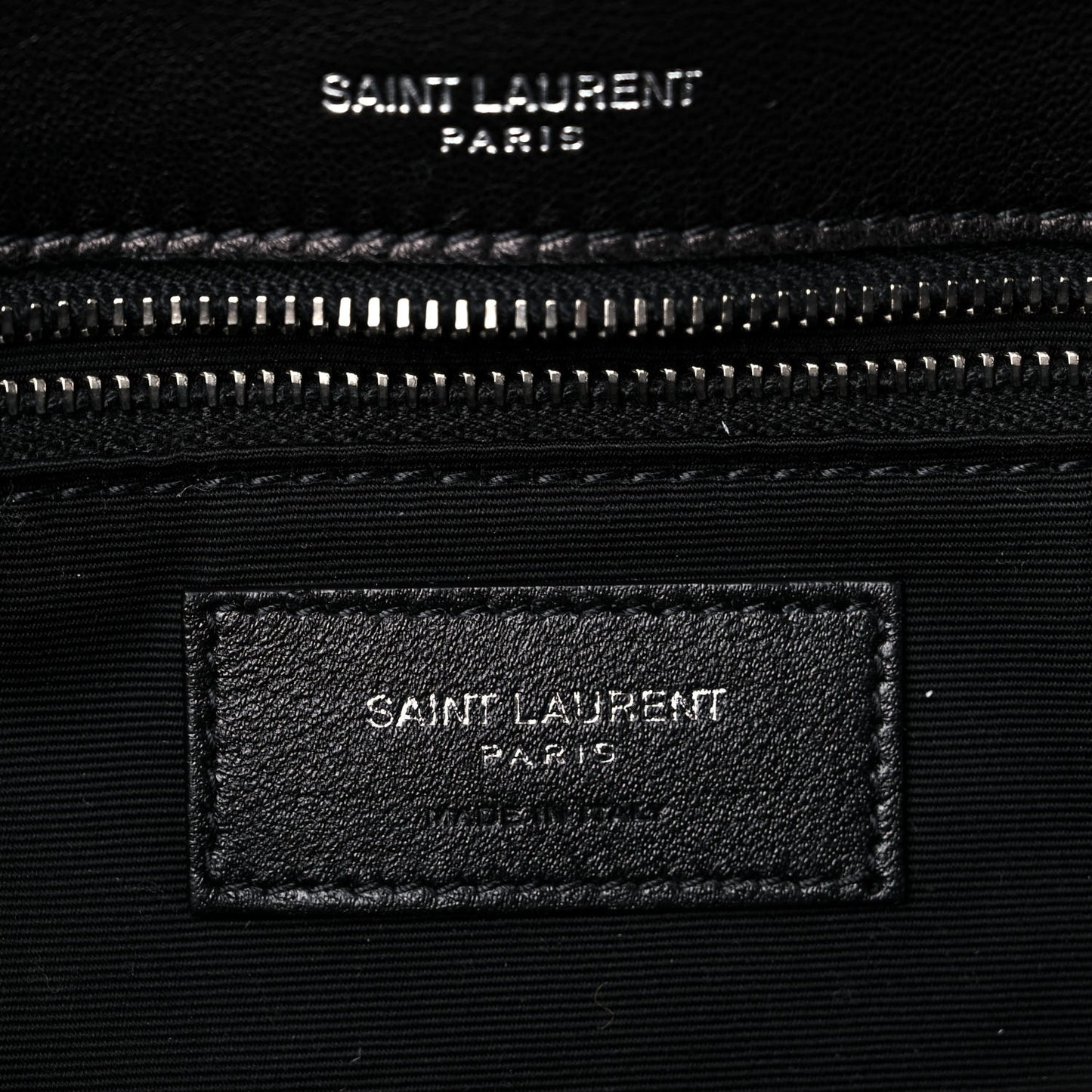 Lambskin Matelasse Monogram Kate 99 Black