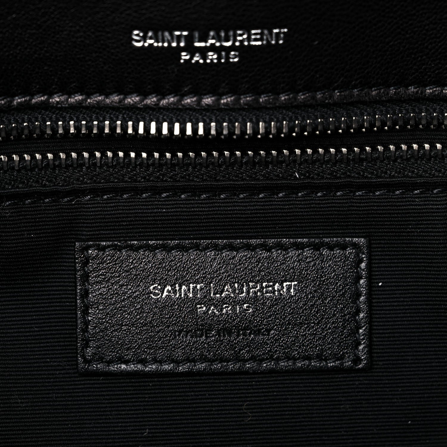 Saint Laurent Lambskin Matelasse Monogram Kate 99 Black 7 of 15