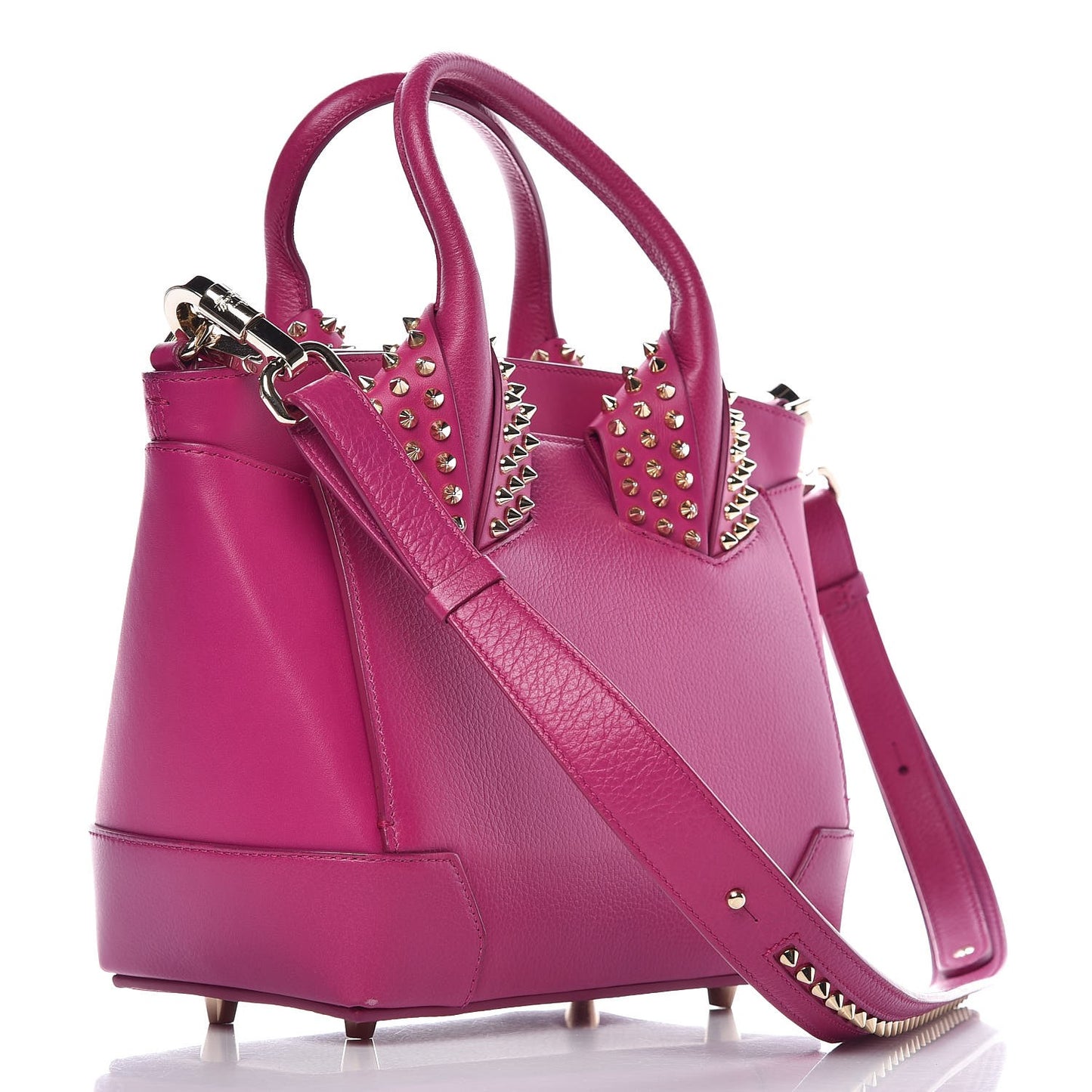Calfskin Small Eloise Tote Fuchsia