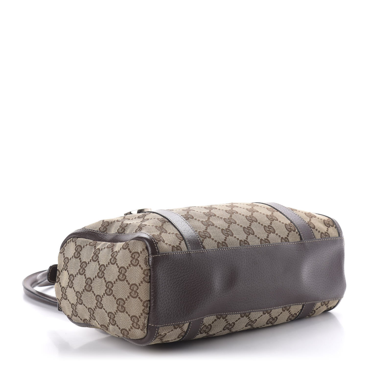 Gucci Monogram Small Abbey Boston Dark Brown 4 of 10