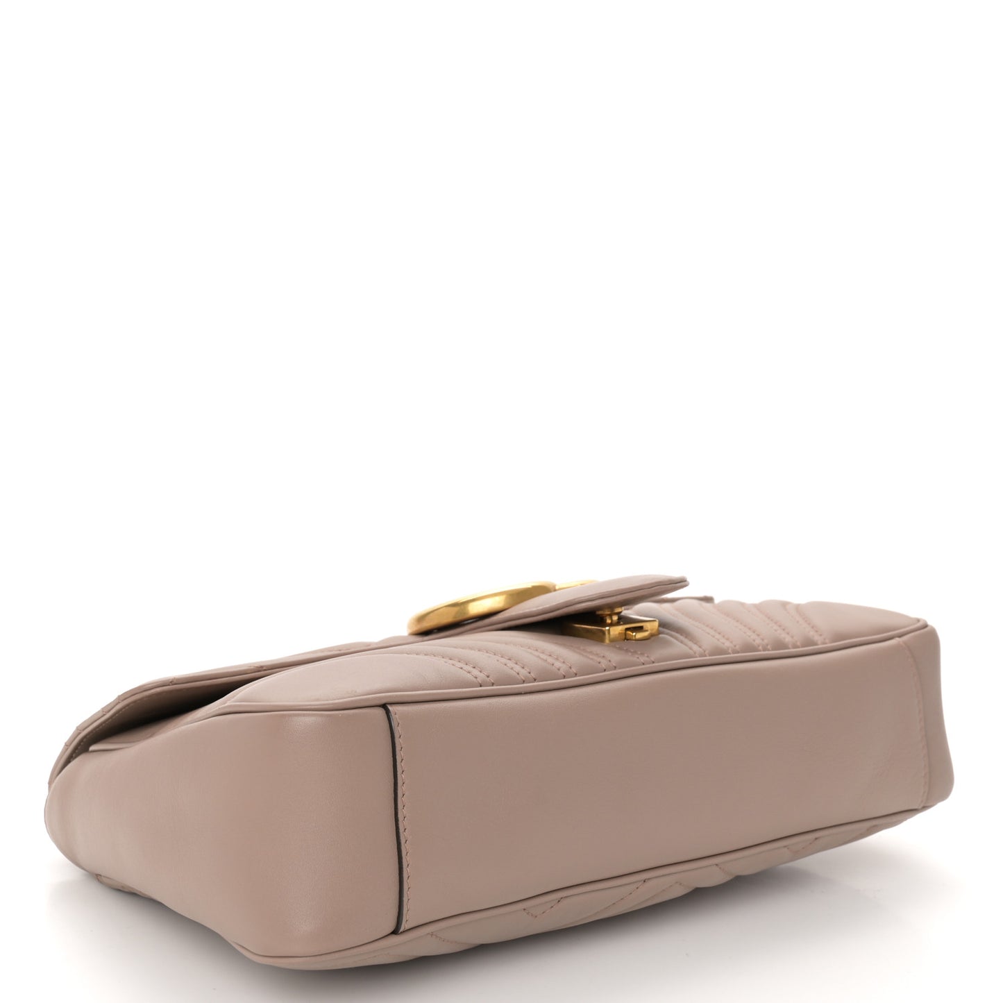 Calfskin Matelasse Medium GG Marmont Shoulder Bag Porcelain Rose