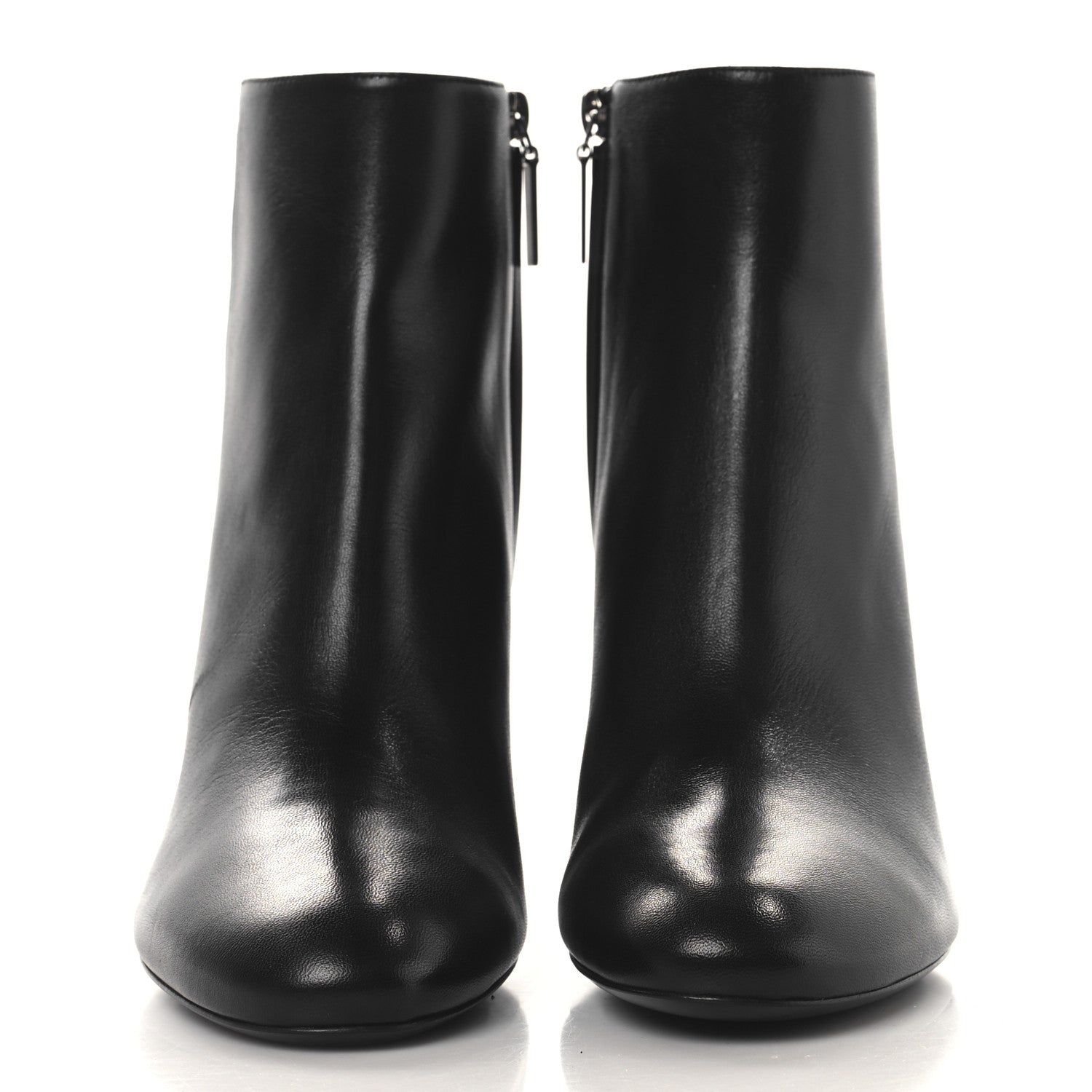 Saint Laurent Nappa Vendome Loulou 70mm Ankle Zip Boot 40 Black 3 of 9