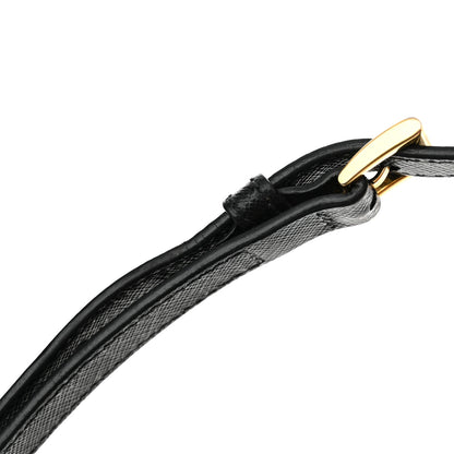 Prada Saffiano Lux Camera Case Crossbody Bag Black 11 of 12