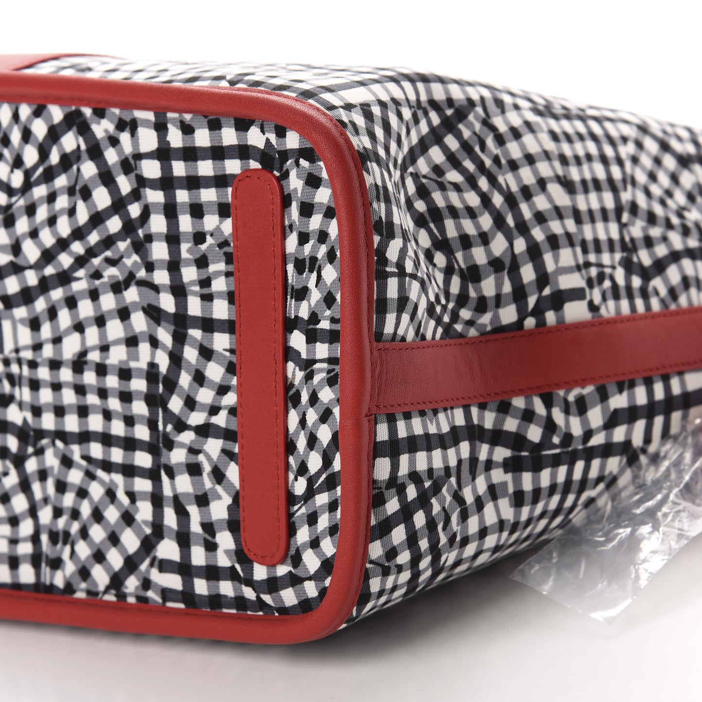 Visetos Medium Liz Reversible Shopper Tote Black Red