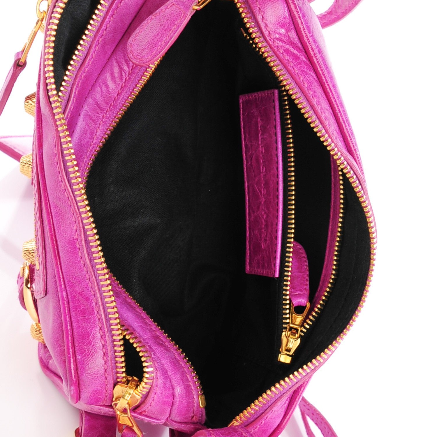 Balenciaga Agneau Giant 12 Gold Hardware Chic Bag Amethyst 7 of 9