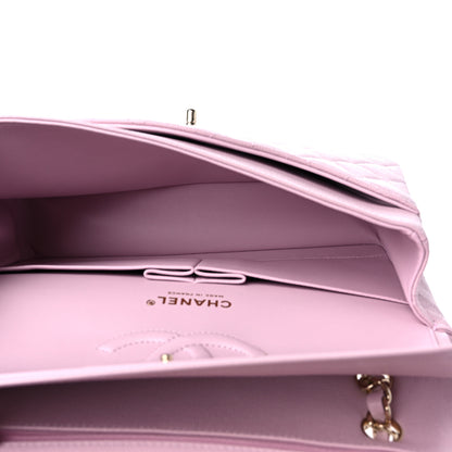 Chanel Caviar Quilted Medium Double Flap Light Pink 5 of 9
