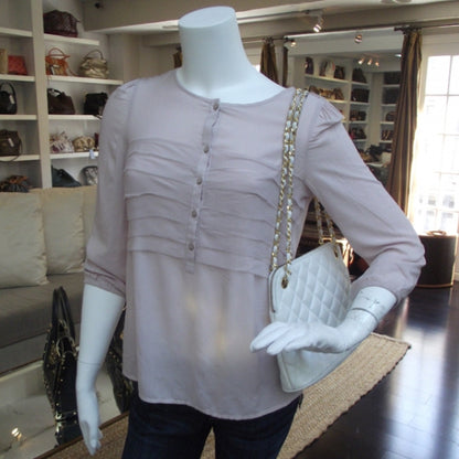 Chanel Lambskin Quilted Shoulder Bag White 2 of 11