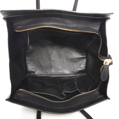 Celine Smooth Calfskin Mini Luggage Black 5 of 17