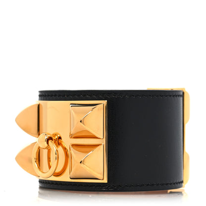 Hermes Chamonix Collier de Chien CDC Bracelet T3 Black 1 of 6