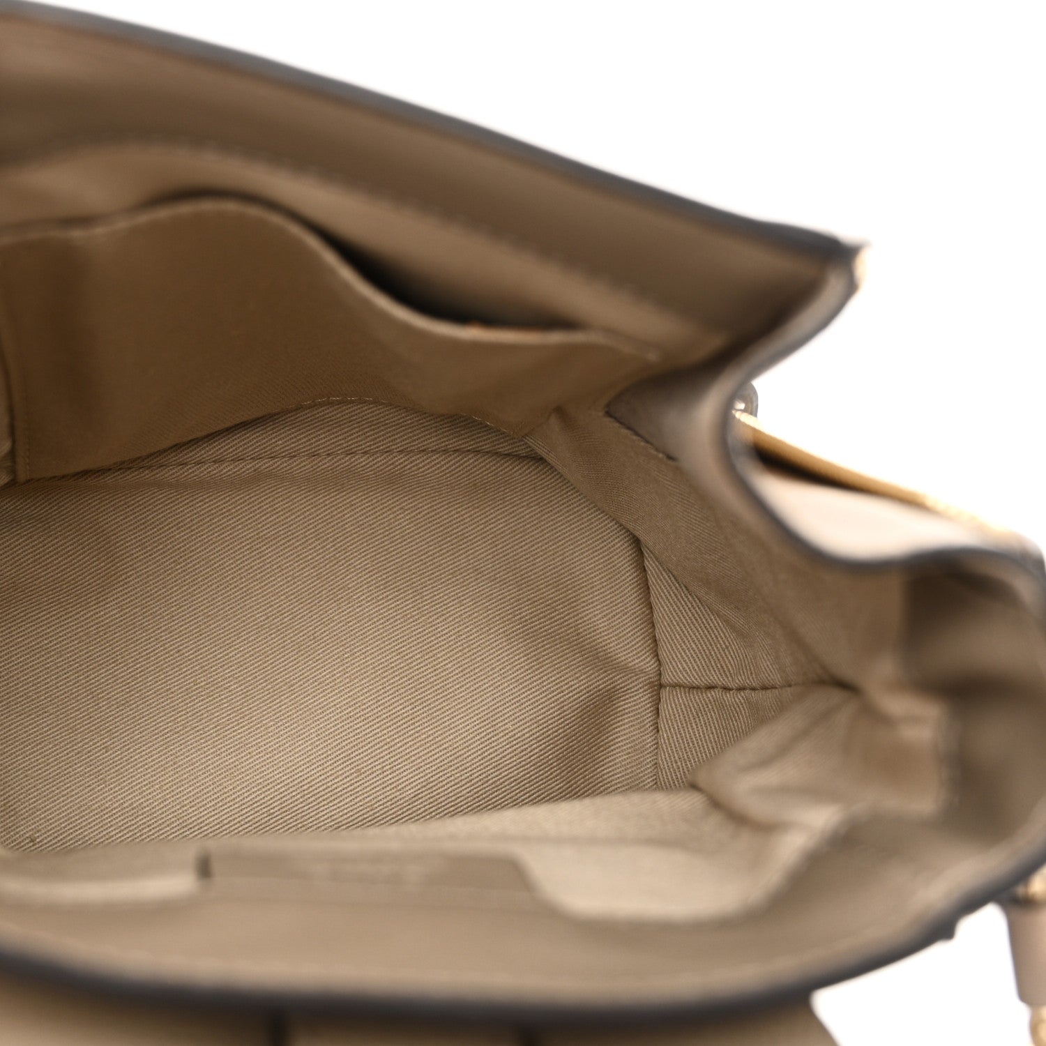 Chloe Suede Calfskin Mini Faye Backpack Motty Grey 5 of 10