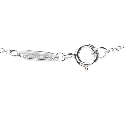 Tiffany 18K White Gold Diamond Small Ampersand Pendant Necklace 4 of 6