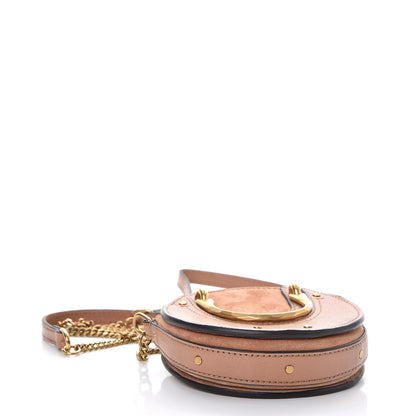 Chloe Goatskin Suede Mini Pixie Bag Nougat 5 of 7