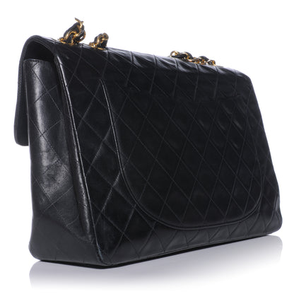 Chanel Lambskin XL Jumbo Flap Black 3 of 10