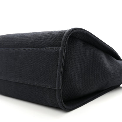 Chanel Mixed Fibers Small Deauville Tote Black 9 of 11