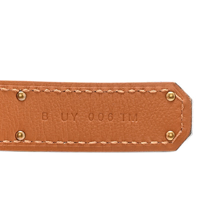 Hermes Epsom Kelly Belt Gold 4 of 5