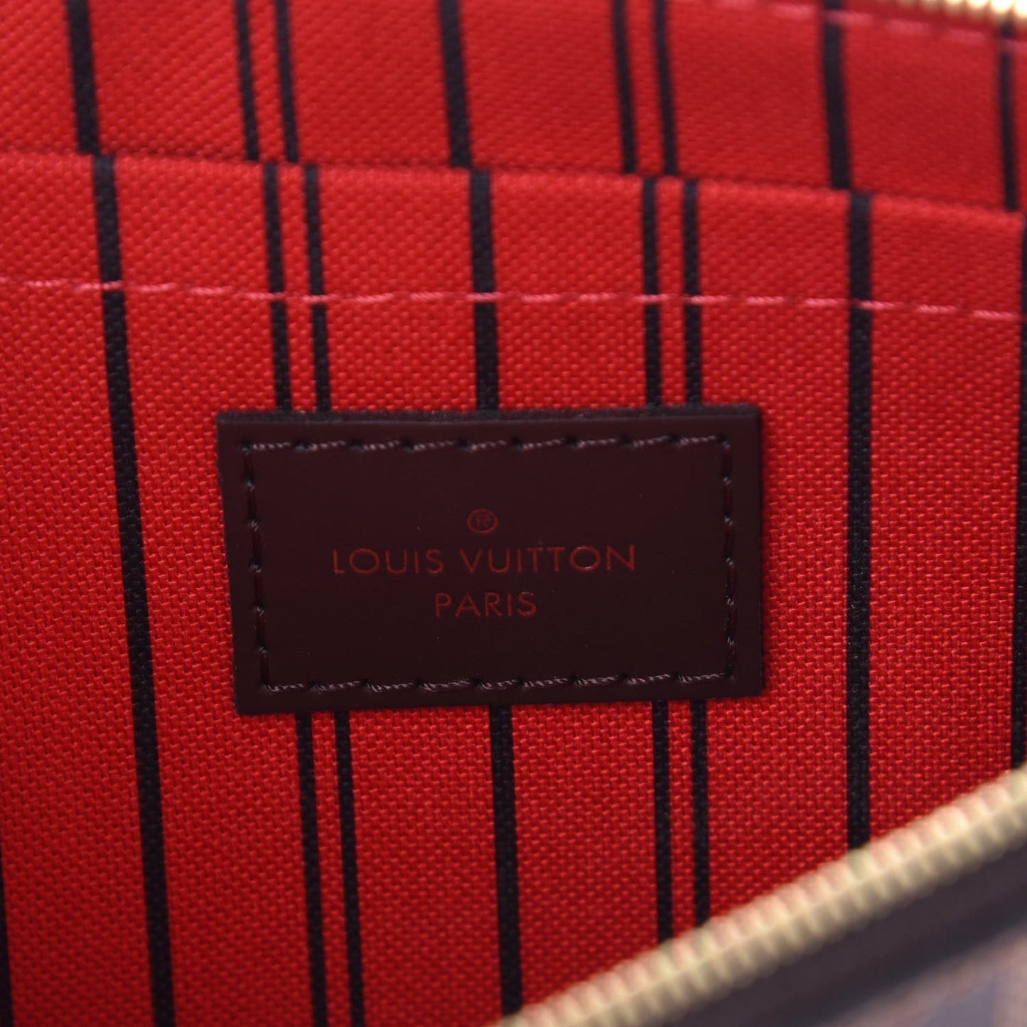 Damier Ebene Neverfull MM GM Pochette