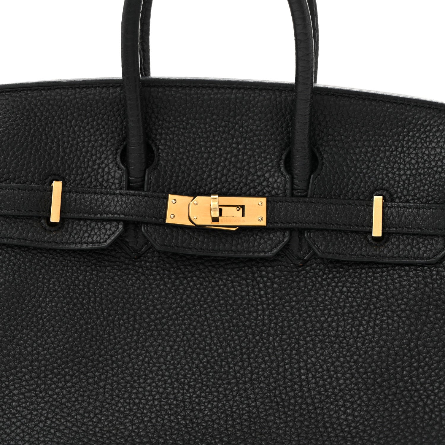 Hermes Togo Birkin 25 Black 8 of 15