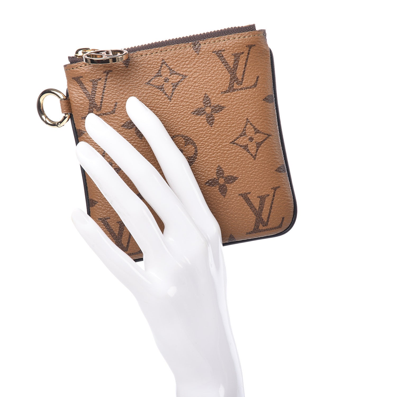 Louis Vuitton Reverse Monogram Trio Square Pouch 2 of 6