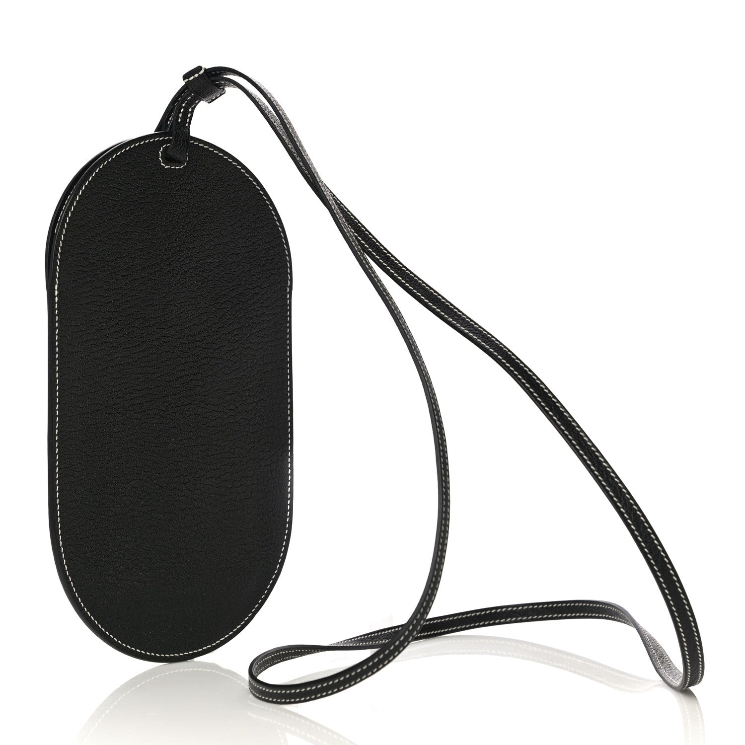 Hermes Chevre Mysore In-The-Loop Phone To Go GM Case Black 3 of 12