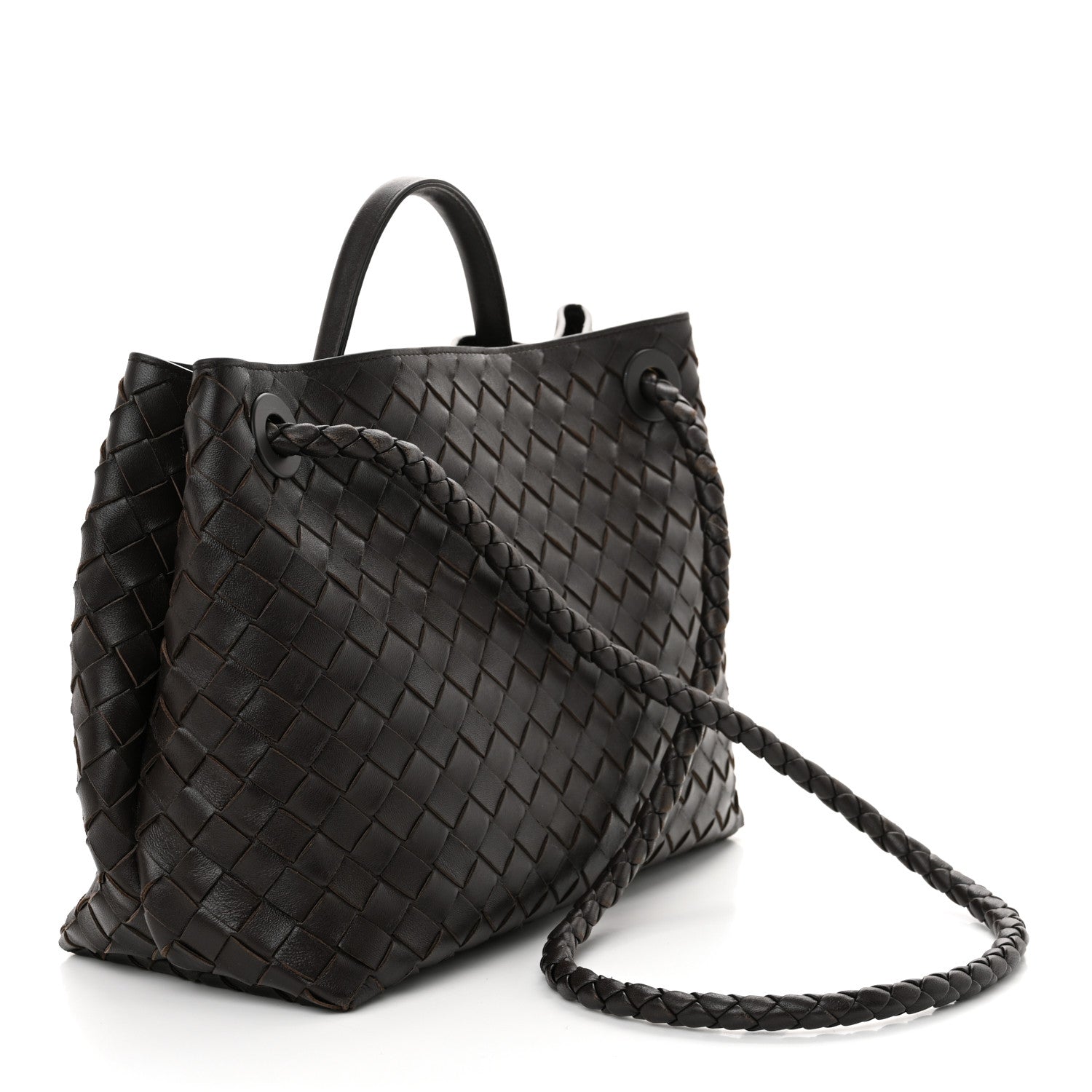 Bottega Veneta Nappa Intrecciato Medium Andiamo Shoulder Bag Fondant 3 of 10