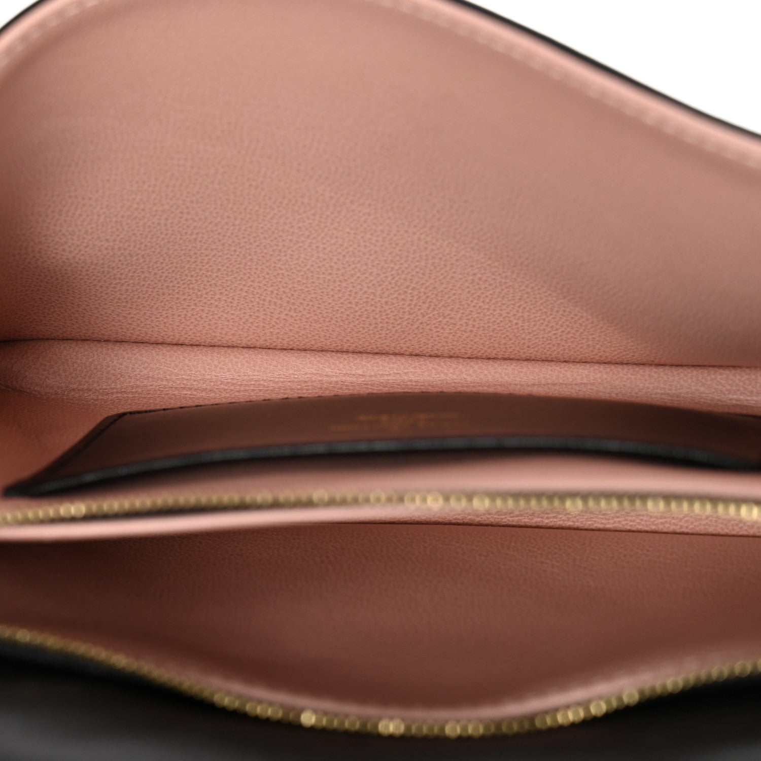 Louis Vuitton Lambskin Embossed Monogram Pochette Coussin Black 5 of 10
