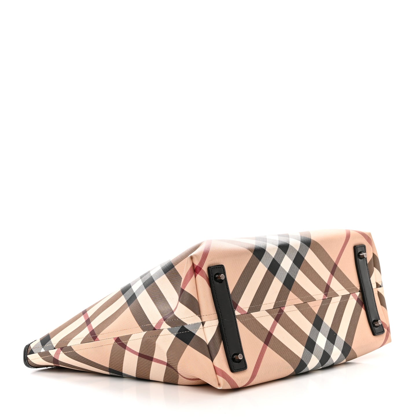 Supernova Check Large Nickie Tote Black