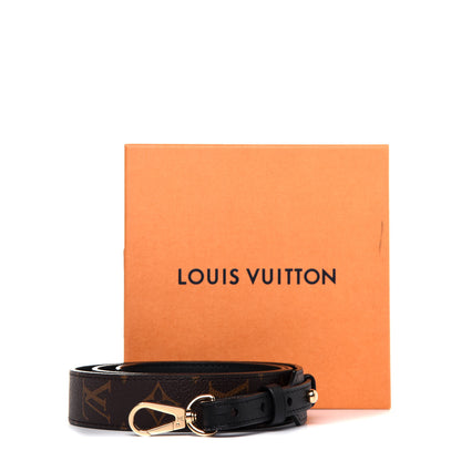 Louis Vuitton Monogram Bandouliere Shoulder Strap XL Black 7 of 7