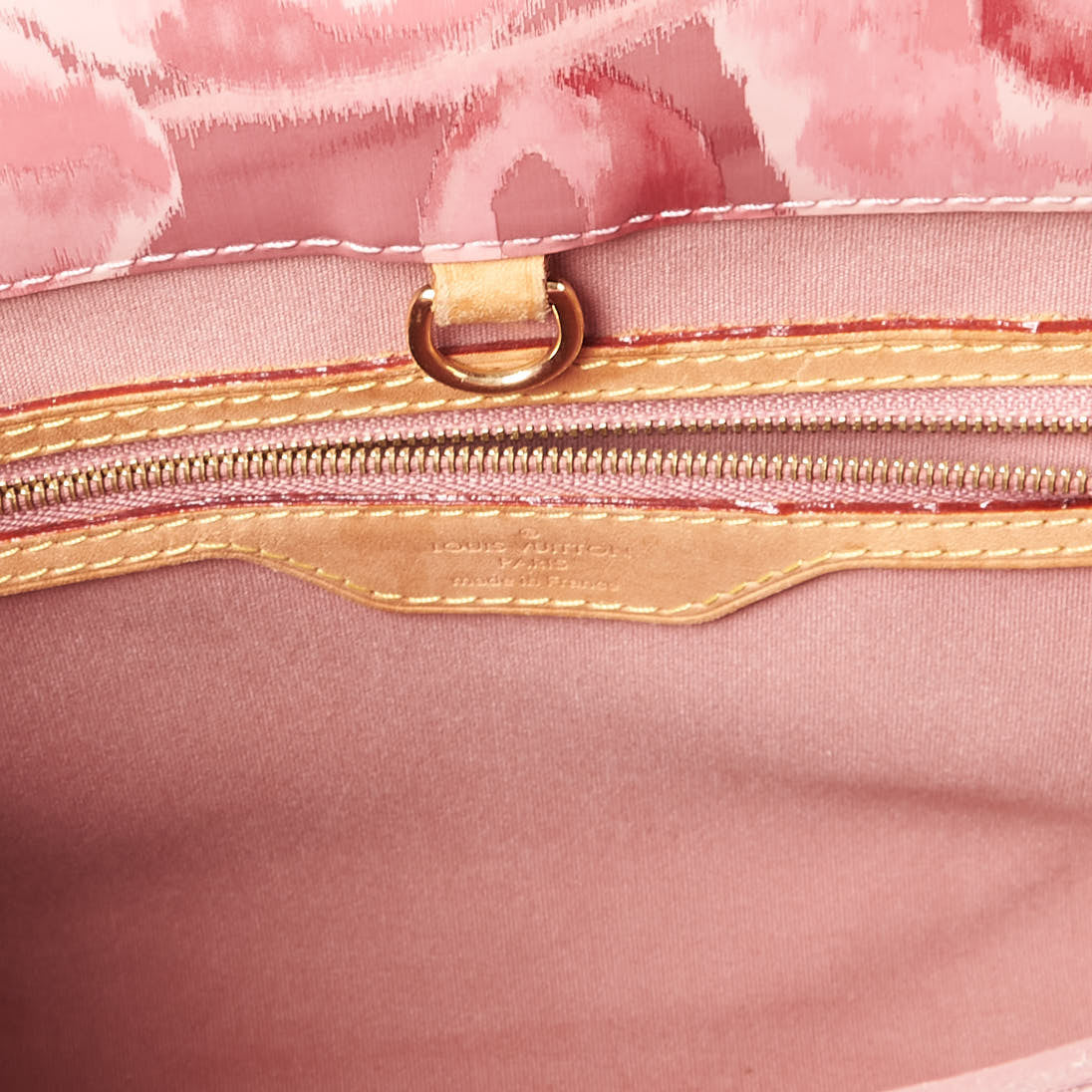 Louis Vuitton Vernis Ikat Catalina BB Rose Velours 7 of 8