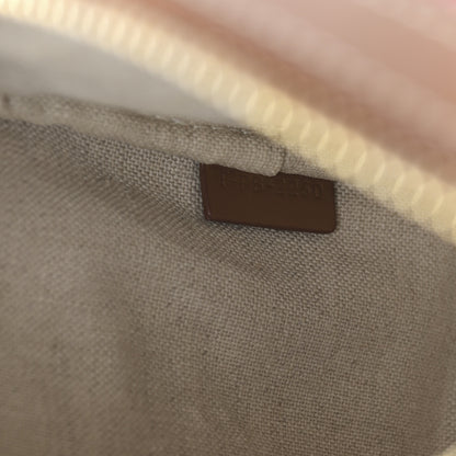 Celine Triomphe Textile Calfskin Small Boston Bag Red 7 of 9